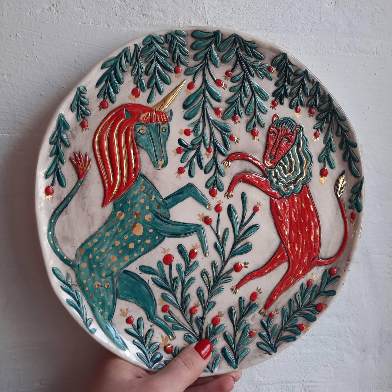 «Лев и единорог»